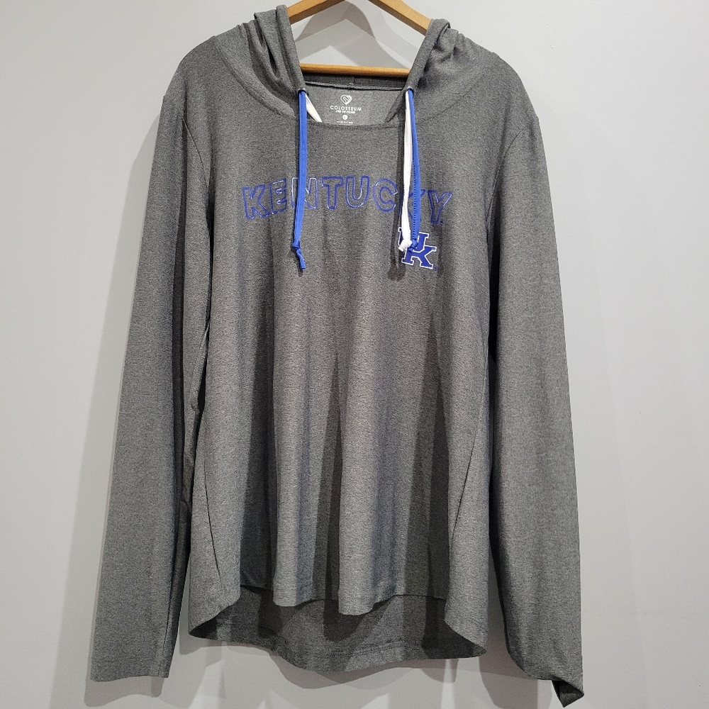 University of Kentucky Lightweight Pullover Colosseum Women's Large UK